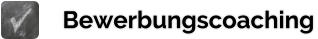 Bewerbungscoaching